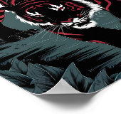 Karmozijn Schaduw Poster (Hoek)