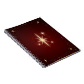 Karmozijn Ster  Notitieboek (Rechterzijde)