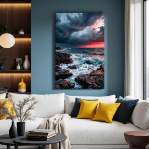 Karmozijn Storm Poster