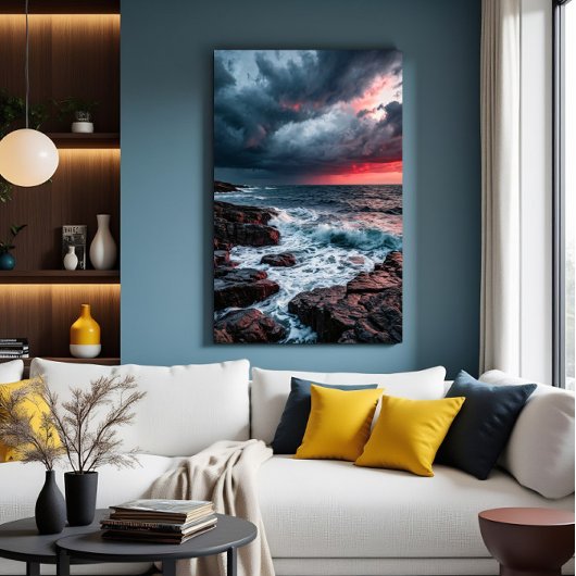 Karmozijn Storm Poster
