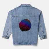 Karmozijn tot Kosmos Denim Jacket (Achterkant)