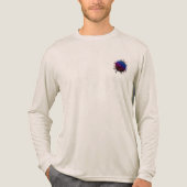 Karmozijn tot Kosmos Tri-Blend Shirt (Voorkant volledig)