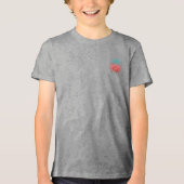 Karmozijnen luchtspiegeling Tri-Blend shirt (Voorkant)