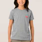 Karmozijnen luchtspiegeling Tri-Blend shirt (Voorkant)