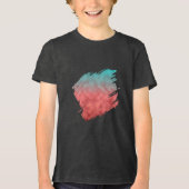 Karmozijnen luchtspiegeling Tri-Blend shirt (Voorkant)