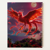 Karmozijnrode Feniks van het Maanlichtgetij. Planner (Achterkant)