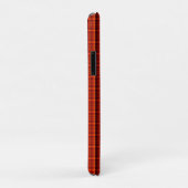 Karmozijnrode Highland Charme; Rode Tartanprint Case-Mate iPhone Case (Achterkant/rechts)