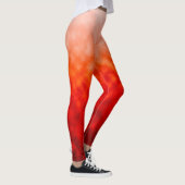 Karmozijnrode Hittevloed Leggings (Rechts)