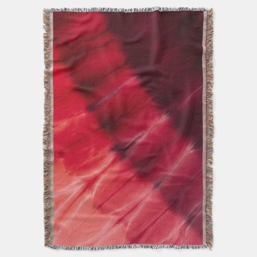 karmozijnrode omhelzingsworp deken (Voorkant Verticaal)