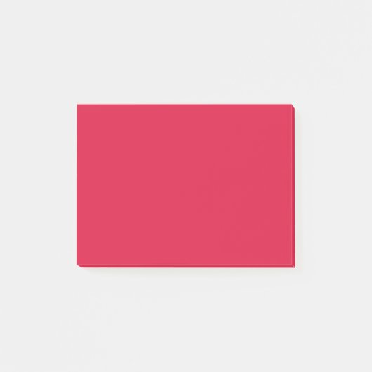 Karmozijnrode Post-It-notities – Aanpasbaar Post-it® Notes (Voorkant)