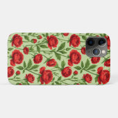 Karmozijnrode Ranunculus Bloei ✨ Levendige Bloemri Case-Mate iPhone Case (Achterkant (horizontaal))