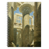 Karnak, c.1866 (m/c op papier) notitieboek (Voorkant)