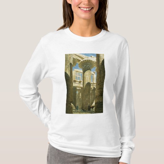 Karnak, c.1866 (m/c op papier) t-shirt (Voorkant)