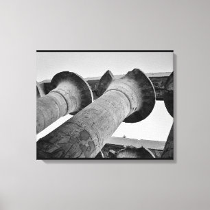 Karnak Columns Canvas Afdruk