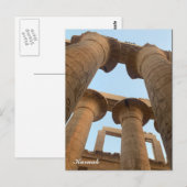 Karnak - Egypte Briefkaart (Voorkant / Achterkant)
