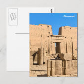 Karnak - Egypte Briefkaart (Voorkant / Achterkant)