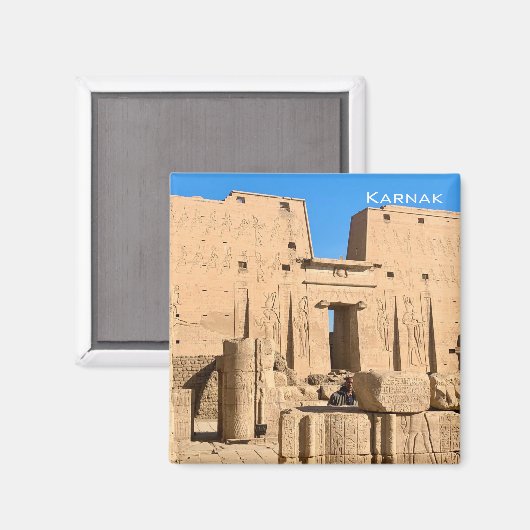 Karnak - Egypte Magneet (Voorkant / Achterkant)