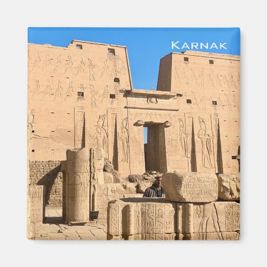 Karnak - Egypte Magneet (Voorkant)