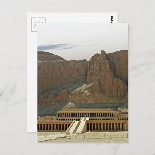 karnak tempel briefkaart (Voorkant / Achterkant)