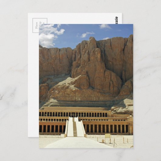 karnak tempel briefkaart (Voorkant / Achterkant)