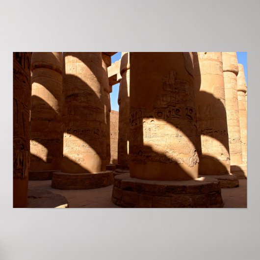 Karnak-tempel - Luxor, Egypte Poster (Voorkant)