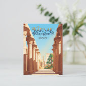 Karnak-tempelcomplex Egypte Briefkaart (Staand voorkant)