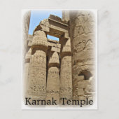 Karnak Temple Briefkaart (Voorkant)