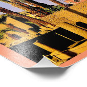 Karnak Temple Date Trees Foto Afdruk (Hoek)