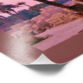 Karnak Temple Date Trees Foto Afdruk (Hoek)