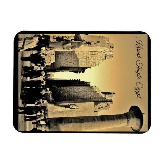 Karnak Temple, Egypte Magneet (Horizontaal)