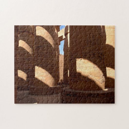 Karnak Temple - Luxor, Egypt Legpuzzel (Horizontaal)