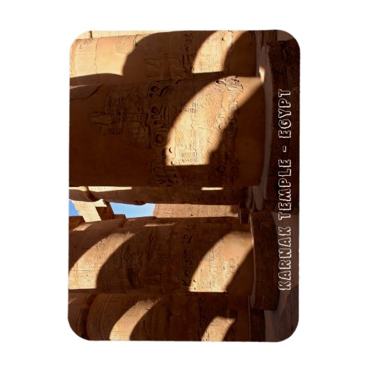 Karnak Temple - Luxor, Egypte Magneet (Verticaal)