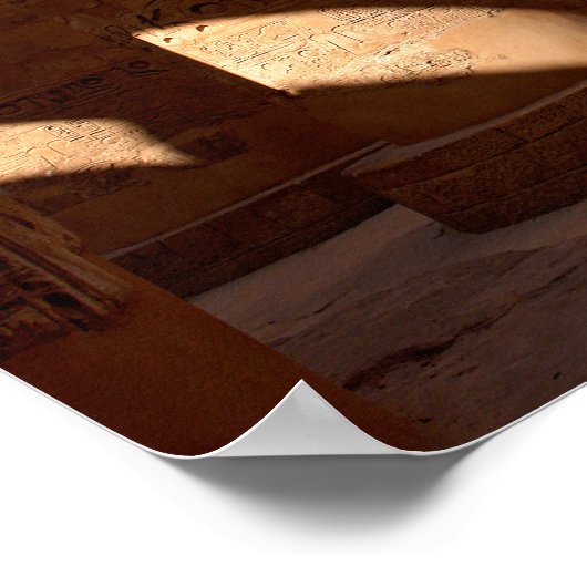 Karnak Temple - Luxor, Egypte Poster (Hoek)