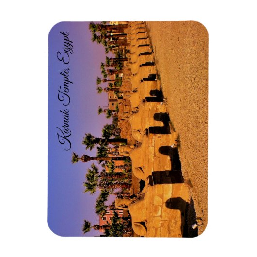 Karnak Temple Magneet (Verticaal)