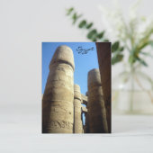 karnak zuil briefkaart (Staand voorkant)