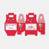 Karnaval van de Birthday Party Favor Box Bedankdoosjes (Uitgevouwen)