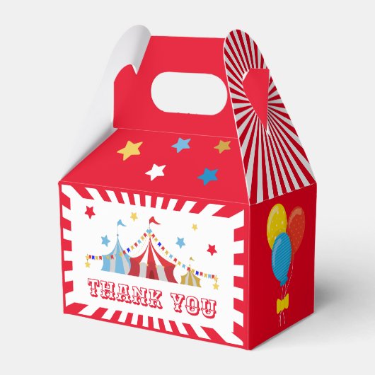 Karnaval van de Birthday Party Favor Box Bedankdoosjes (Voorkant Zijde)