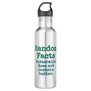 Karnemelk bevat geen butter - Trivia-effect Waterfles