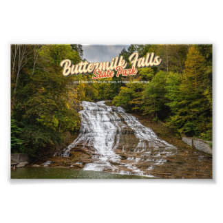 Karnemelk Herfsten Ithaca New York Foto Afdruk