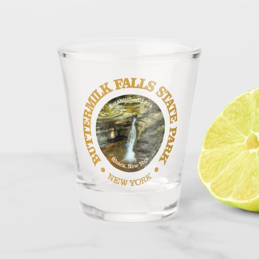 Karnemelk Herfsten SP Shot Glas (Voorkant)