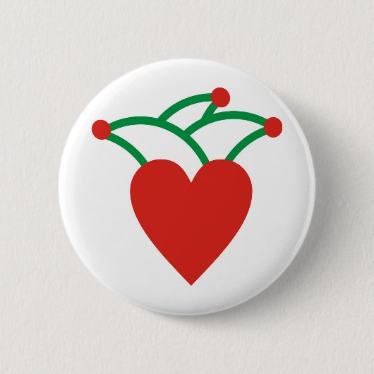 Karneval Ronde Button 5,7 Cm (Voorkant)