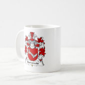 Karnowski Family Crest Koffiemok (Voorkant links)