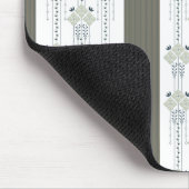 Karobloemen en -krullen muismat (Hoek)