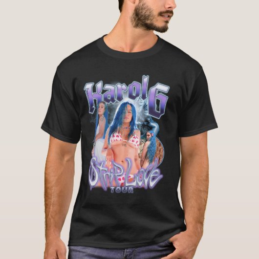 Karol Strip Love Tour G Concert 2022 T-shirt (Voorkant)