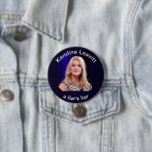 Karoline Leavitt Ronde Button 7,6 Cm (In situ)