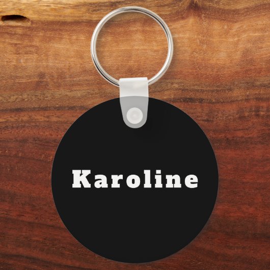 Karoline Sleutelhanger (Achterkant)