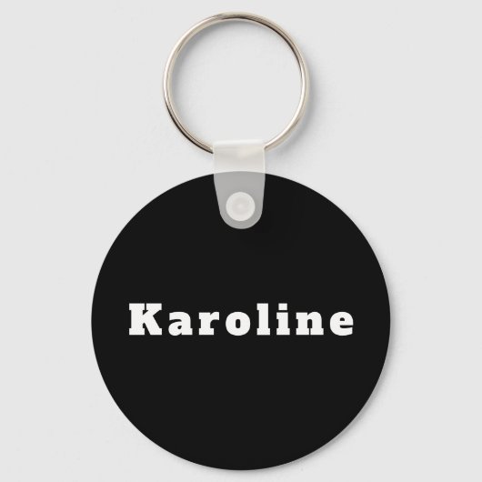 Karoline Sleutelhanger (Achterkant)