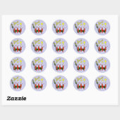 Karoling langoesten (kreeft) Noel Stickers (Vel)