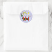 Karoling langoesten (kreeft) Noel Stickers (Tas)