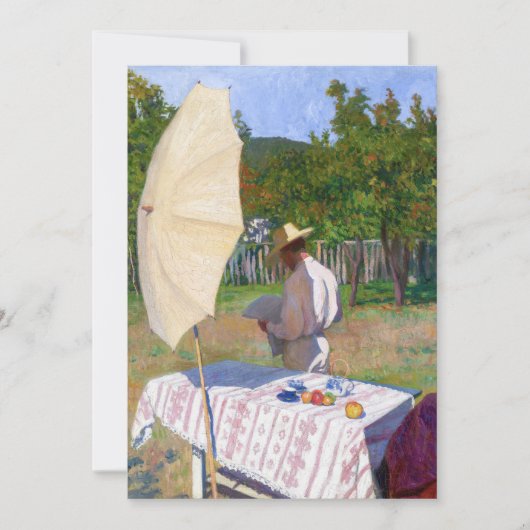 Károly Ferenczy - Oktober Bedankkaart (Voorkant)
